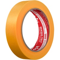 Kip 3808 Washi-Tec Premium 24 mm x 50 m Profi Goldband für scharfe Farbkanten