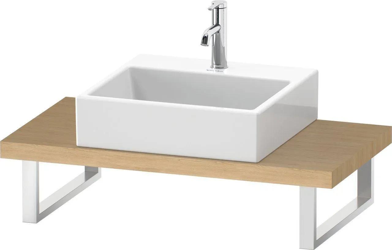 Duravit L-Cube Konsole 800mm - Eiche Natur