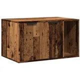 vidaXL Katzenklo Altholz-optik 80x50x45 cm Holzwerkstoff - vidaXL