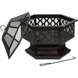 Tepro Feuerstelle Farview Ø 62 cm Schwarz