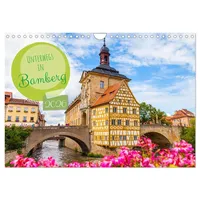 Calvendo Unterwegs in Bamberg (Wandkalender 2026 DIN A4 quer),