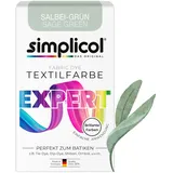 Heitmann simplicol Textilfarbe expert Salbei-Grün |Perfekt fürs Batiken und kreatives Do-it-yourself Färben| 150 g