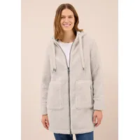 Cecil Teddy Mantel mit Kapuze teddy vanilla white XXL (46),