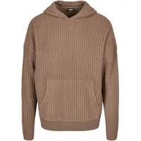 URBAN CLASSICS Knitted Sweatshirt Dark khaki 3XL