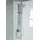a&n&a aQualine Aqualine Komplettdusche mit Schiebetür 90 x 204 cm Weiß/Klarglas Aqualine-YB93-SET