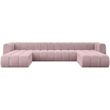 altdecor Wohnlandschaft modulares Sofa Joren-U2 - 410x177x70 cm Rosa
