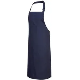 PORTWEST Kochschürze S841, Latzschürze, Unisex, 95 x 72cm, blau