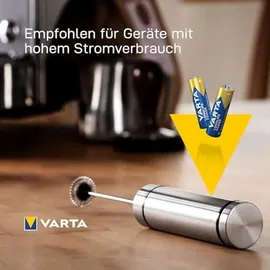 Varta Batterien AA, 10+10 (20 Stück), Longlife Power, Alkaline, 1,5V, ideal für Spielzeug, Funkmaus, Taschenlampen, Verpackung zu 90% recycelt, Made in Germany