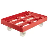 KEEEPER Transportroller für Transportboxen- und Körbe, Tragkraft 300 kg, 61 x 41 x 19 cm,