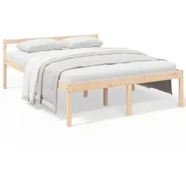 vidaXL Seniorenbett 160x200 cm Massivholz Kiefer
