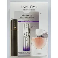 Lancome Must-Have Set La vie est belle L'eau de Parfum 4 ml, Hypnose Noir Hypnotic 2 ml, Renergie Triple Serum 3 ml