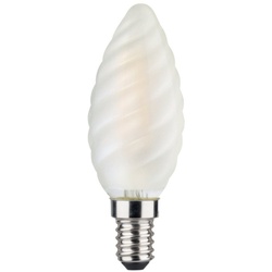 Müller Licht LED Retro-Kerzenlampe gedreht 4,5W (40W) E14 927 NODIM