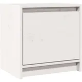 vidaXL Nachtschrank 40 x 30,5 x 40 cm Weiß