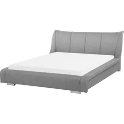 Wasserbett Stoff NANTES 180 x 200 cm Hellgrau