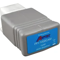 Ampertec Kompatible Tinte ersetzt Canon PFI-1000C cyan