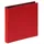 walther design Fotoalbum rot 30x30 100 schwarze S. Buchalbum FA-308-R