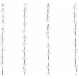 OEM Led-vorhang Für Außenbalkon, Kaltweiß, 2 X 1 M, 220 Leds