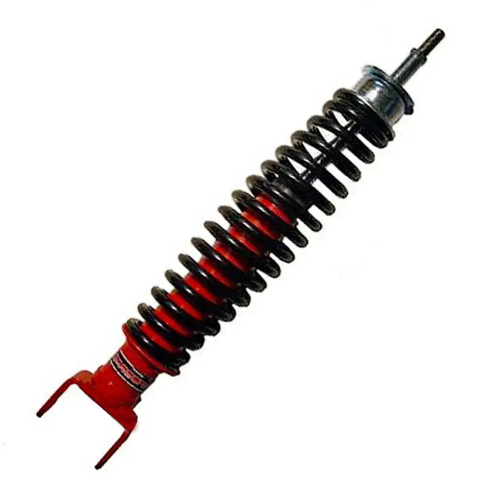 Carbone 60220042 Vespa Pks/xl/fl Racing Hinterer Stoßdämpfer - Black / Red - One Size