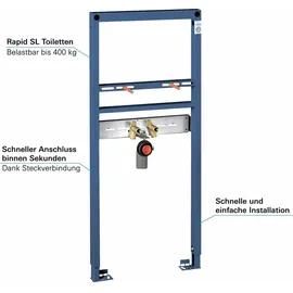 Grohe Rapid SL Vorwandelement für Waschtisch 113 cm