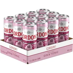Gordon's Premium Pink Gin & Tonic Dose 10% Vol. 12x0,25l