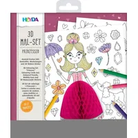 Heyda 3D Prinzessin Malset farbsortiert, 1 St.