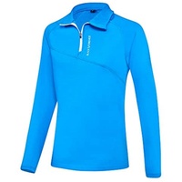 Black Crevice Damen Merino Skirolli, blau, 40