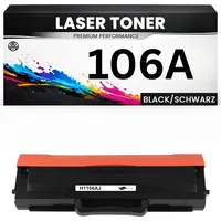 3dplady Kompatibel zu HP W1106A Schwarz