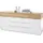 MCA Furniture MCA Sideboard »Dubai«, weiß Matt mit Absetzungen in Eiche