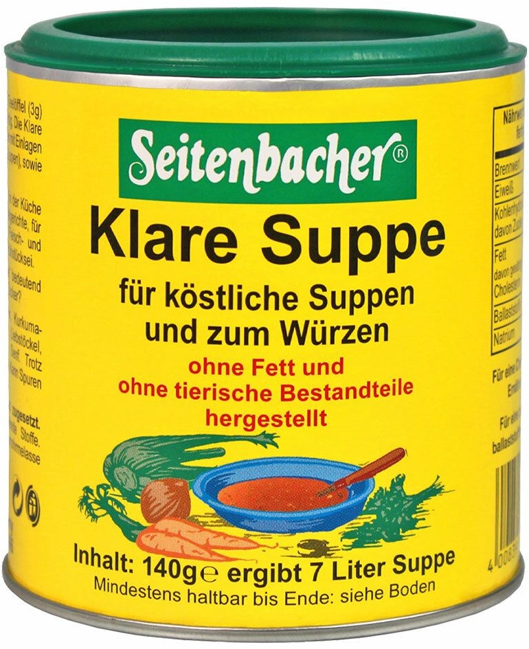 seitenbacher klare suppe