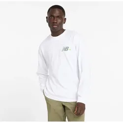 NEW BALANCE Herren Kapuzensweat New Balance, WHITE  (MT43576WT), L