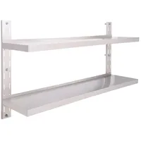 vidaXL Wandregal 150 x 30 cm Grau