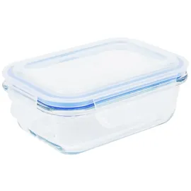 Testrut Frischhaltedose Glas blau 1,04 l 7-teilig