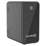 Solarbatterie-Set zur Energiespeicherung und Mikro-Wechselrichter für Plug-and-Play-Module – 800 W – ECLERA - Schwarz/Dunkelgrau