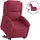vidaXL Relaxsessel mit Aufstehhilfe Elektrisch Samt 54,7 x 82 x 73,8 cm Weinrot