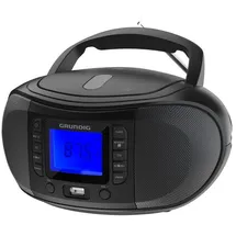 Grundig GRB 3500 Schwarz Radiorekorder mit CD-Spieler