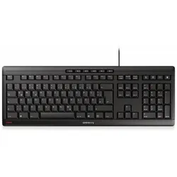 CHERRY Tastatur Stream, schwarz