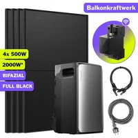 EcoFlow STREAM Ultra Speicher - 2000W Balkonkraftwerk mit