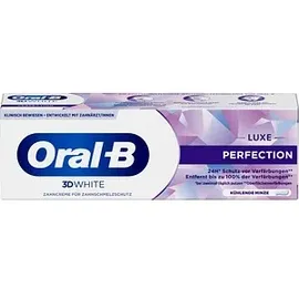 Oral-B 3D White Luxe Perfection Zahnpasta Kühlende Minze 75 ml