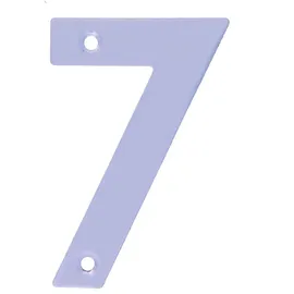 Amig | Edelstahl Nummer 7 für Innen- und Außenschrauben | 100 mm | für Portale, Wände oder Hausfassaden | Silber-Finish