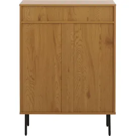 Mendler HWC-N78 115 x 80 x 35 cm natur / braun