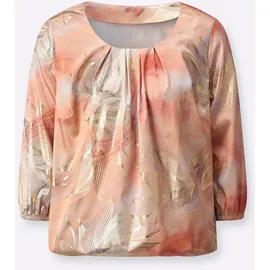 CREATION L Druck-Bluse beige 44