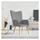 vidaXL Relaxsessel 61 x 95 x 69 cm Hellgrau mit Armlehne