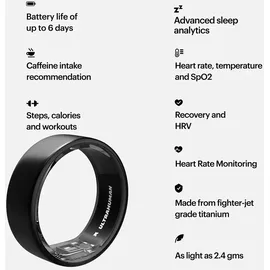 ultrahuman Ring Air Größe 9 / 61-63 mm Matte Grey