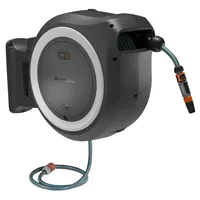 Gardena PowerRoll Akku-Schlauchbox XL weiß inkl. Akku + Ladegerät 18642-20