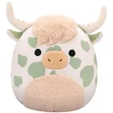 Jazwares Squishmallows SQCR06578 - Celestino die Hochlandkuh 19 cm, offizielles Jazwares Plüsch, superweiches Kuscheltier