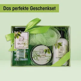 Accentra Duschset Frauen Geschenkset Olive Lotion 1 Stück