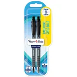 Paper Mate Flexgrip Ultra, Clip, Clip-on-Einziehkugelschreiber, Nachfüllbar, Schwarz, 2 Stück(e), Medium