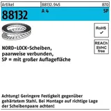 NORD-LOCK Scheiben geklebt A 4 NL 10 SPSS (10,7 x 21 x 2,2) A 4 S