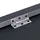 Mendler Gartentruhe HWC-J56, Aufbewahrungsbox Auflagenbox Truhe, Wasserdicht Metall Edelstahl 69x185x85 783l - anthrazit