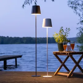 Brilliant Außenstandleuchte LED 129,5 cm inkl. fest eingebauter 4 W LED schwarz